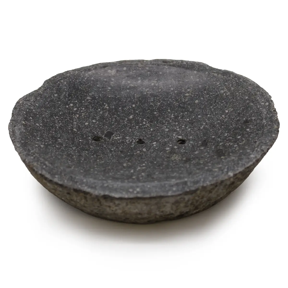 Riverstone Natural Soap Dish — Soap Dishes · GlowDuty apothecary