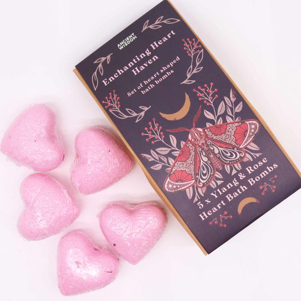 Coffret cadeau cœur pour le bain Enchanting Heart Heaven