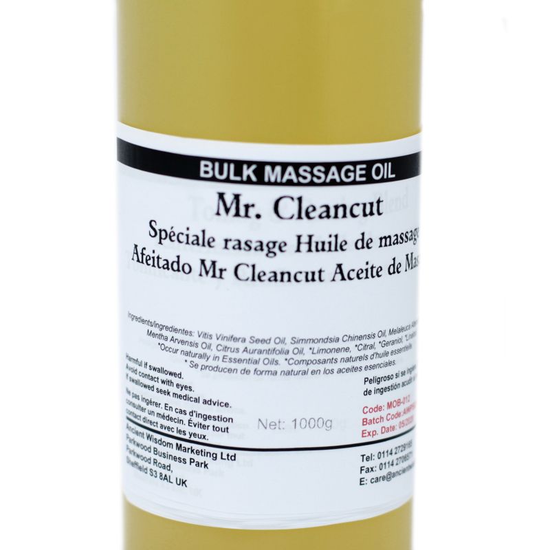 Huile de bain et de Massage - Spéciale Rasage 1L