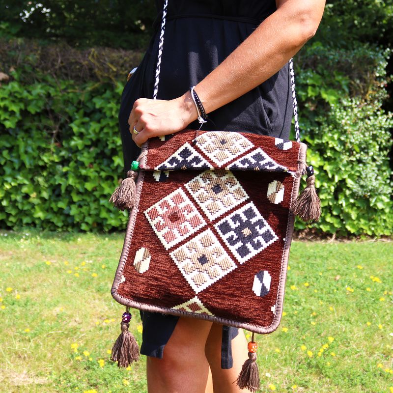 Sac Kilim - Chocolat