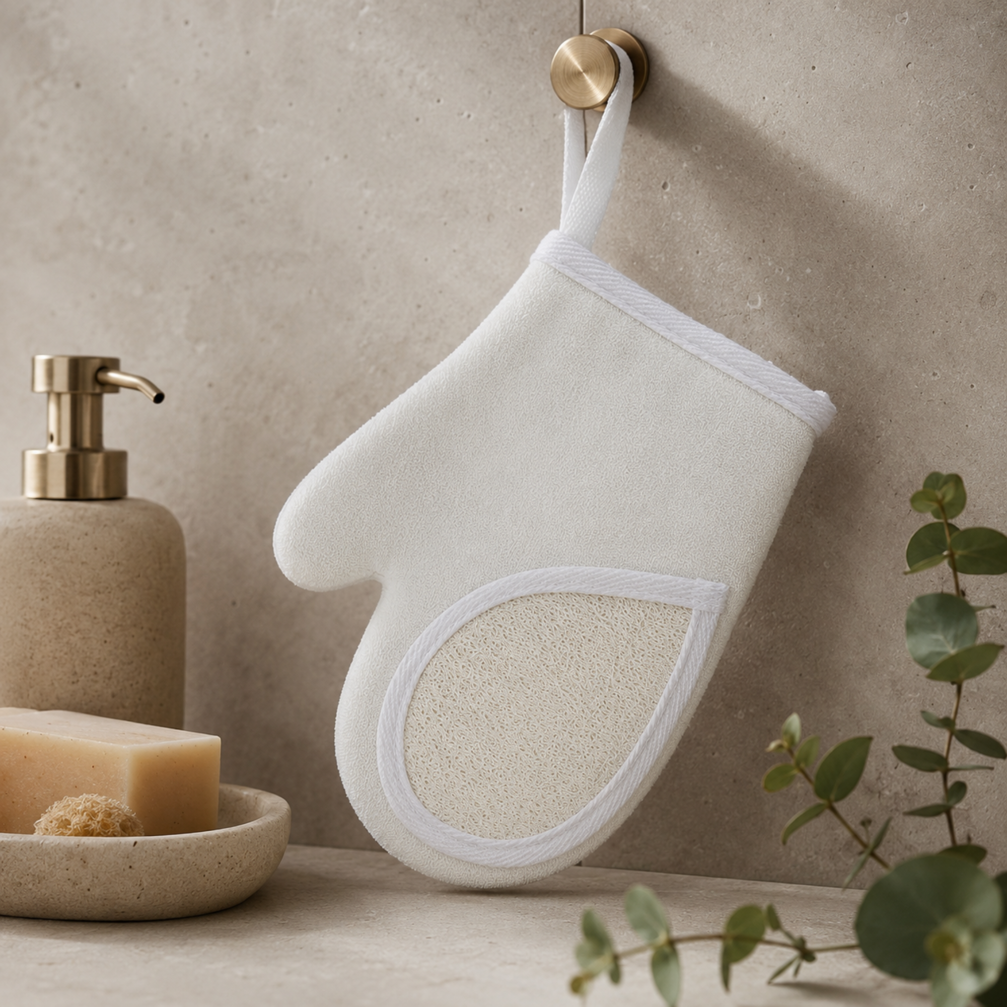 Natuurlijke Loofah Scrubs