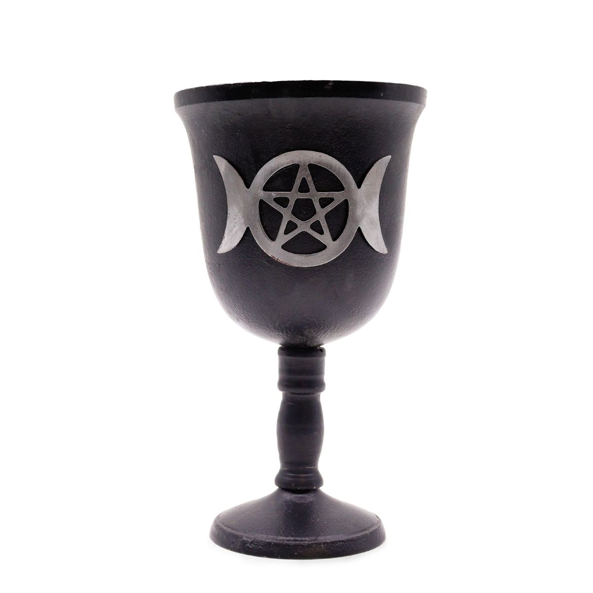 Taça Ritual de Ferro - Três Luas - 20x11 cm