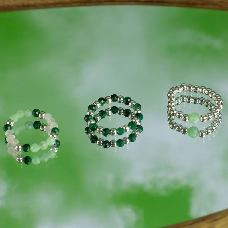 Ring Sets Nymph Spirit Gemstone - Forest Spirit