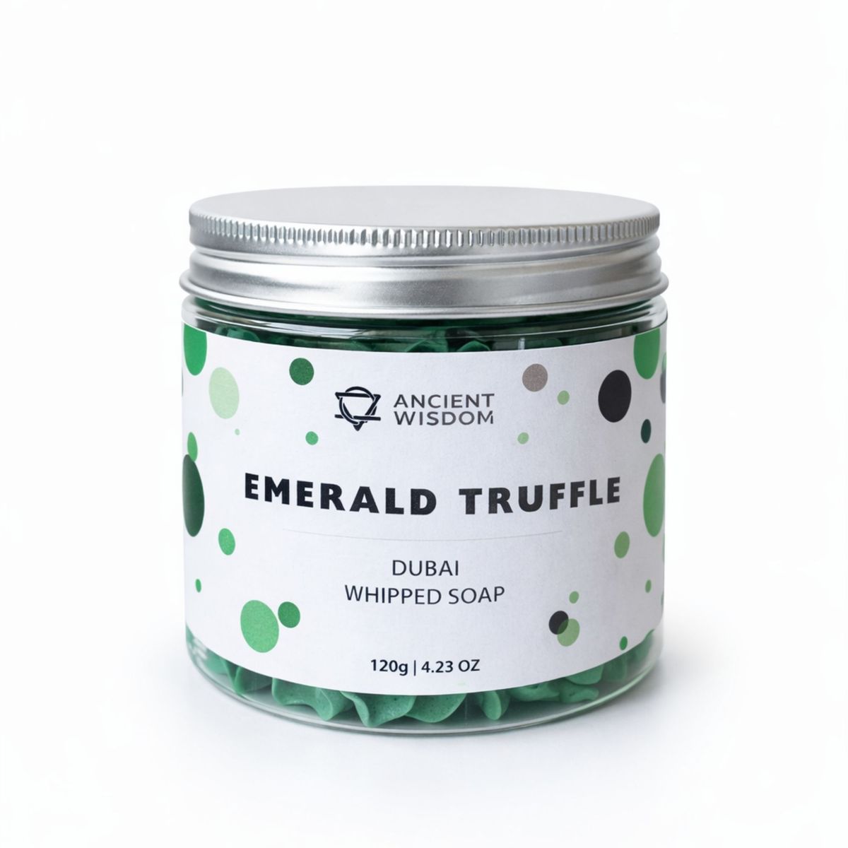 Sabonete Cremoso de Dubai - Trufa Esmeralda 120 g