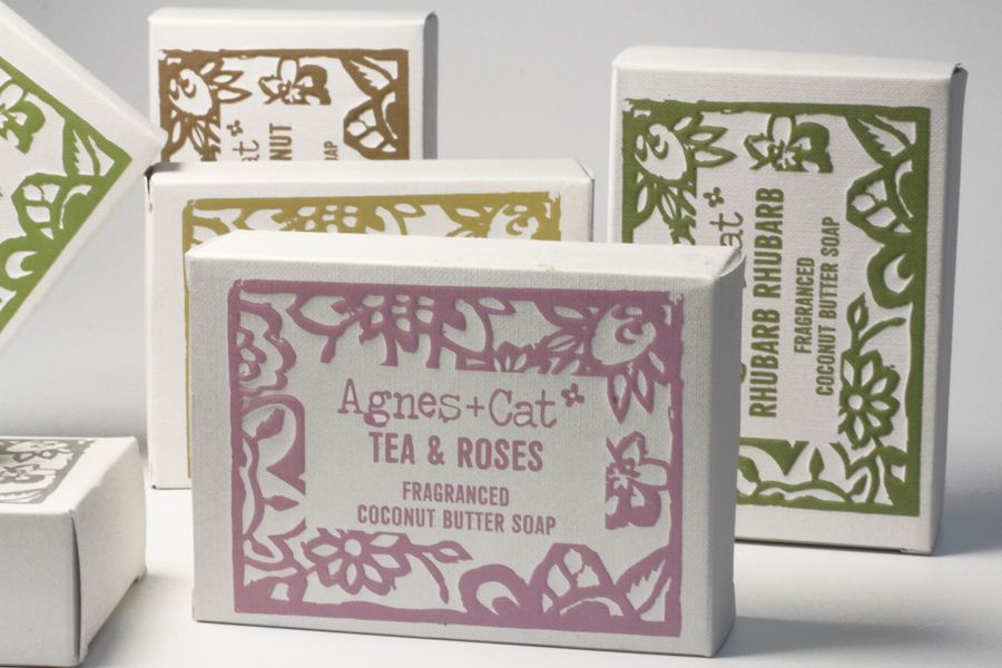 140g Savon Fait Main - Rhubarbe