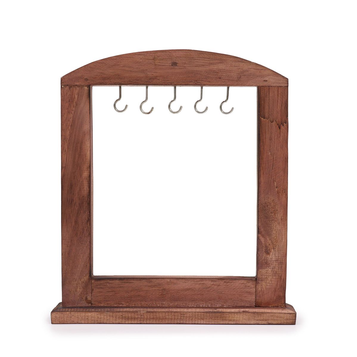 Suporte Pequeno para Pendurar - Madeira Escura (30x25 cm)
