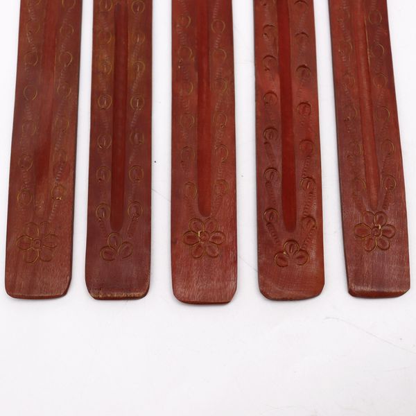 Porte-encens en bois de manguier Sculptés