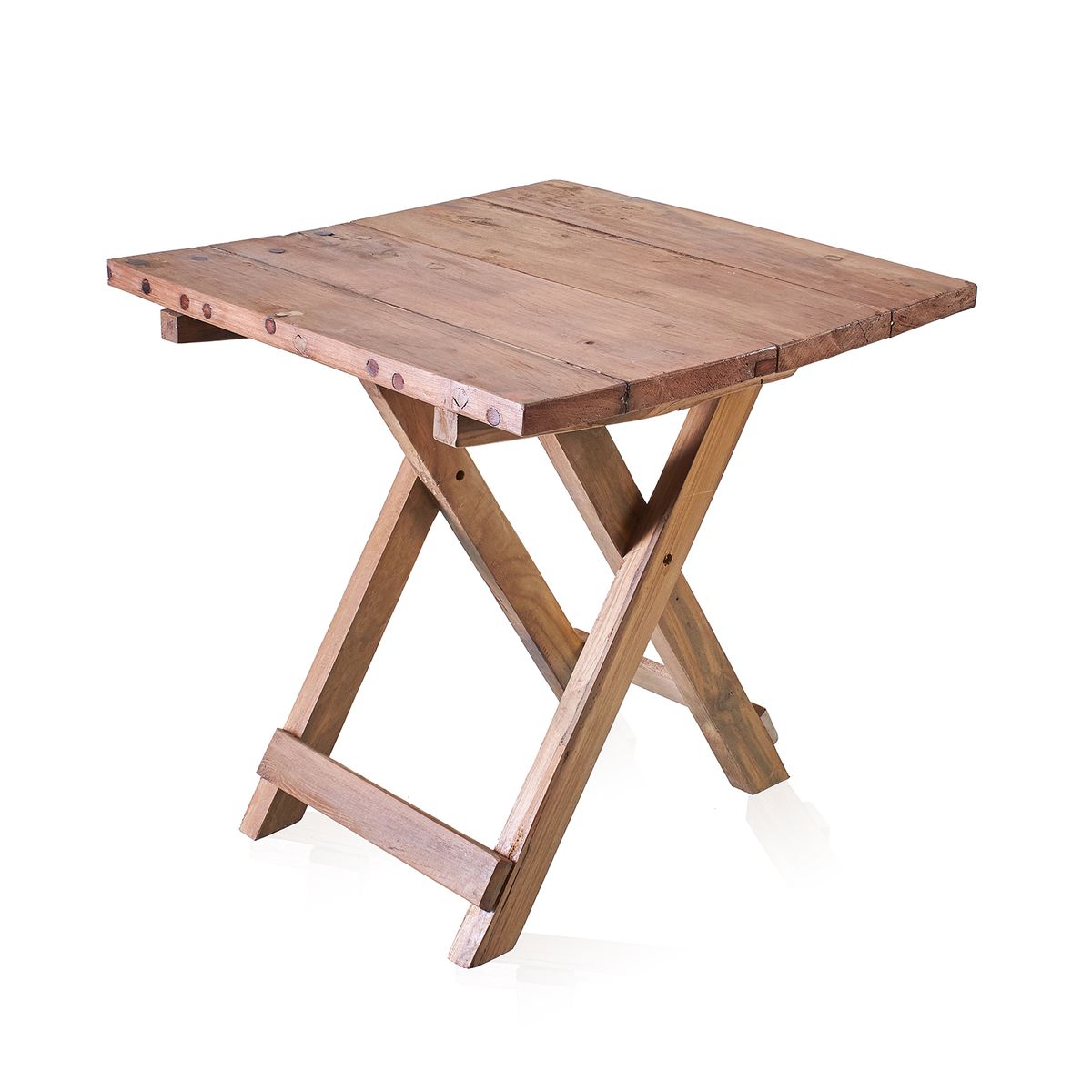 Mesa de centro quadrada dobrável - 50x50 cm