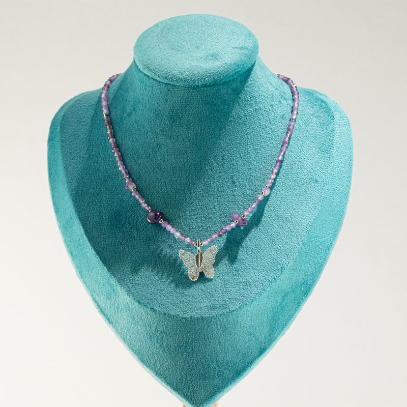 Nymph Spirit Gemstone Necklace Set - Full Moon