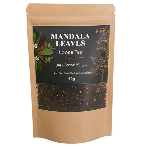 Chá Preto Mandala Leaves Brownie 50g