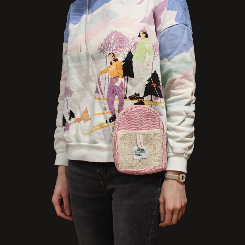 Sac à Bandoulière à Corde Amovible - Couleurs au hasard