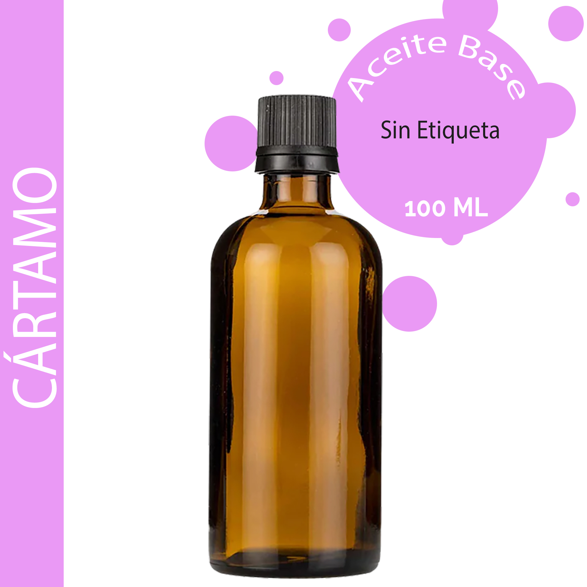 Aceite Base de Cártamo 100ml - Sin Etiquetar