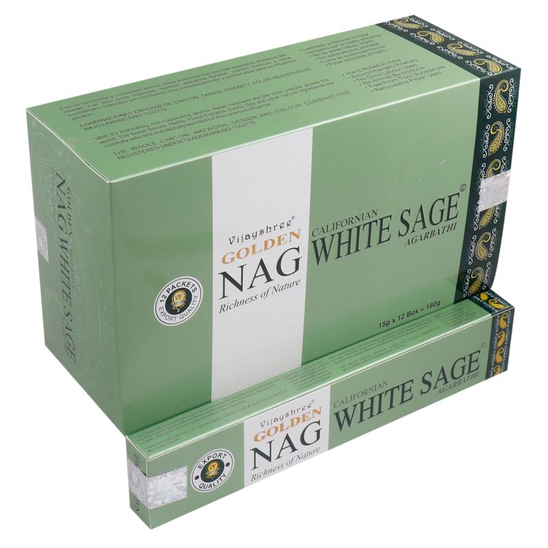 15g Golden NagChampa - Sauge Blanche