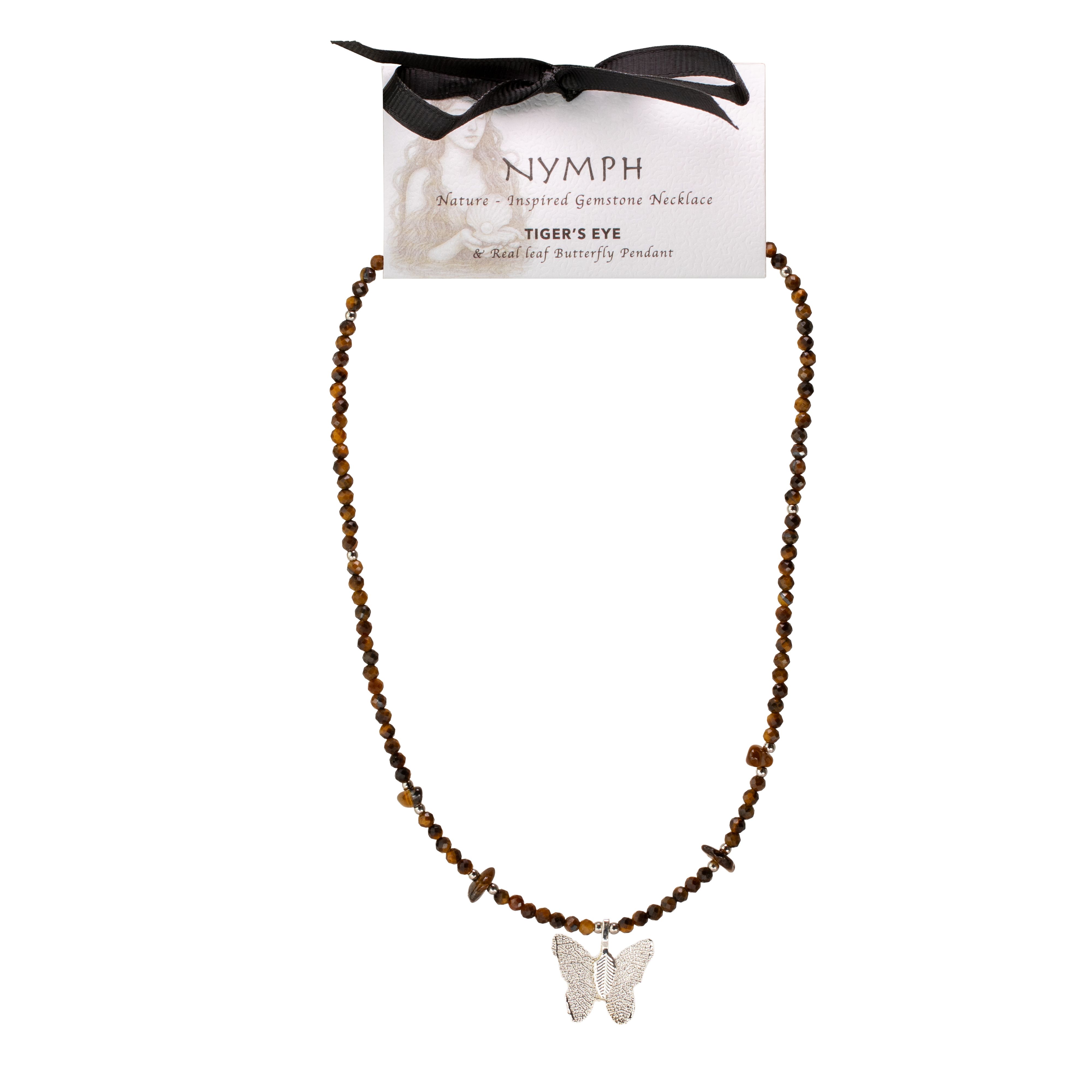 Nymph Spirit Gemstone Necklace Set - Sea Sunset