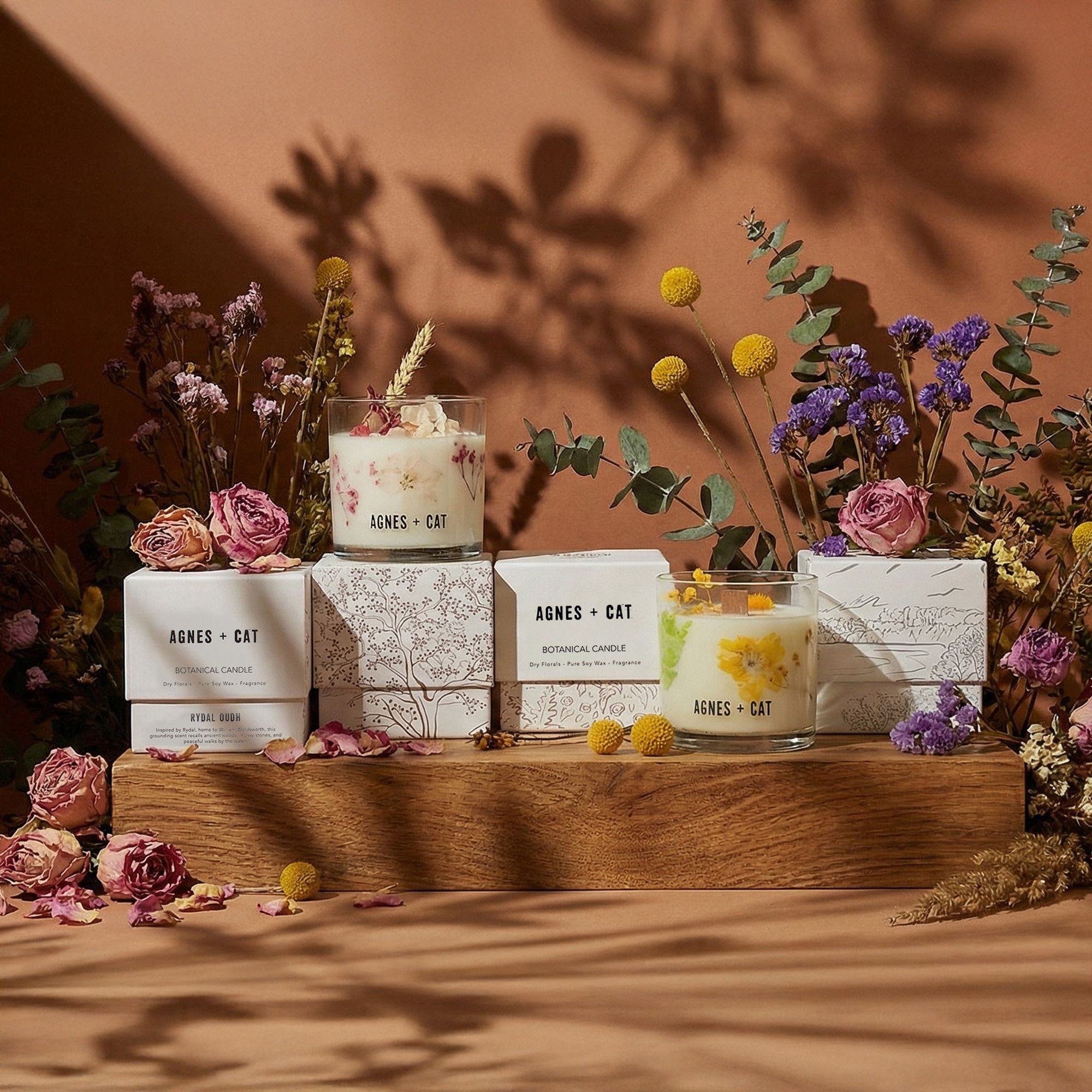 Agnes & Cat Botanické Sójové Sviečky