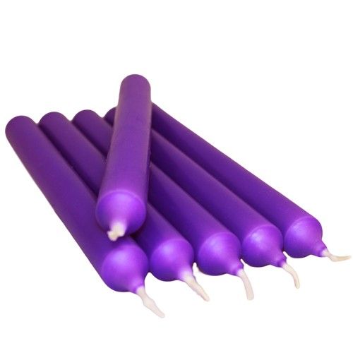Lila Velas de Jantar (100)