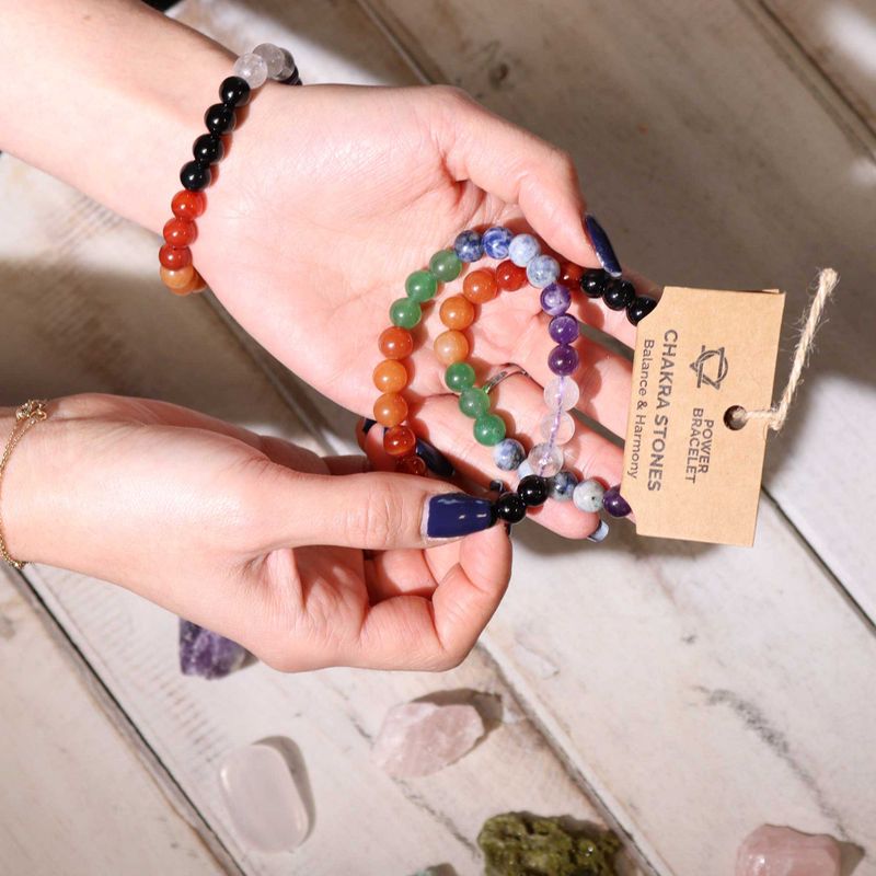 Bracelet de puissance - Pierres des chakras