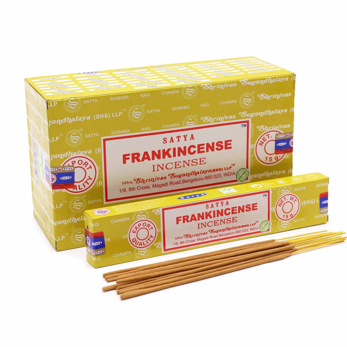 Varetas de incenso Satya 15 g - Incenso