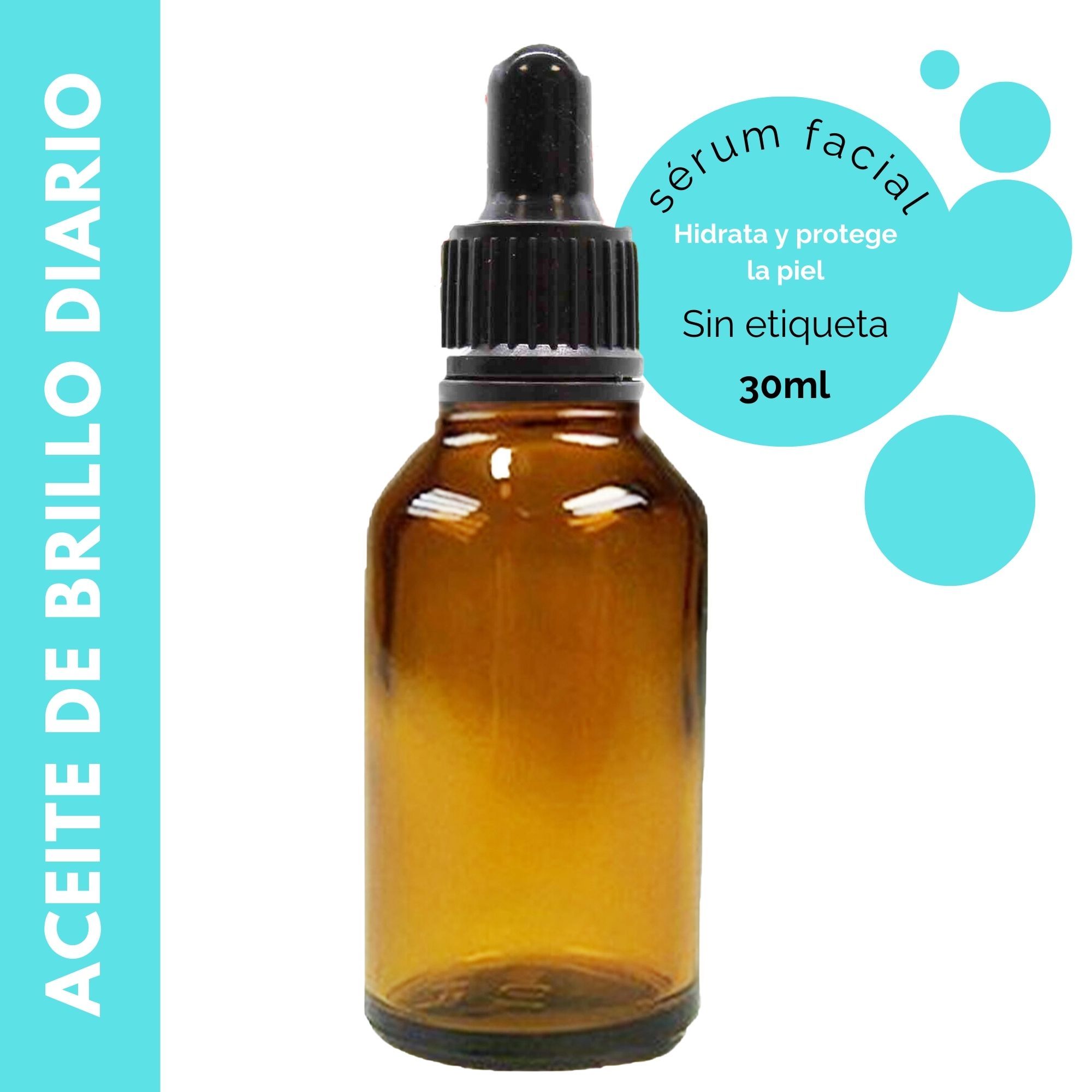 Sérum Facial Brillo Diario 30ml - Sin Etiqueta