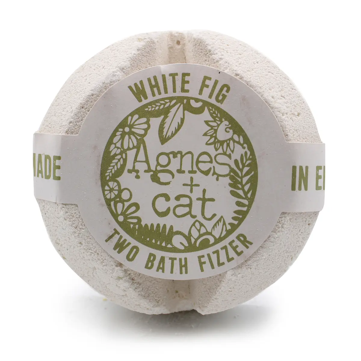 Agnes + Cat Bath Fizzer - White Fig — Bath · GlowDuty apothecary