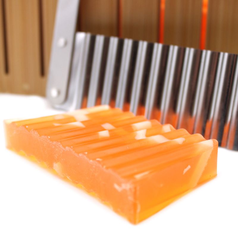 Dřevěný Krájecí Set - Rovný a Vlnkový Kráječ