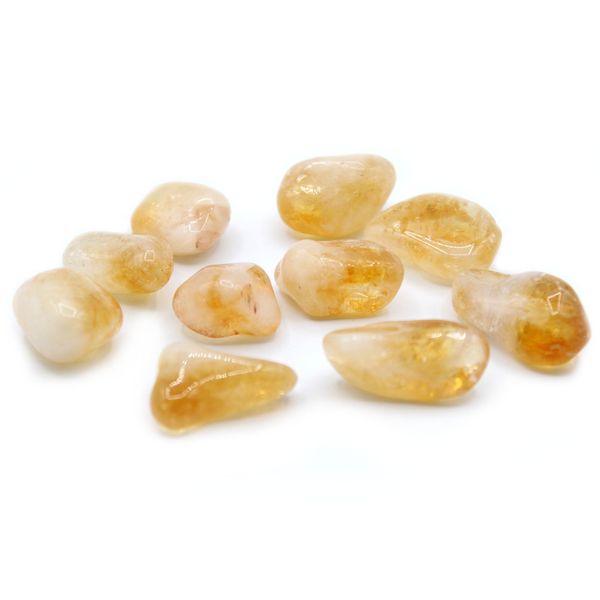 L Tumble Stones - Citrine - Brasil