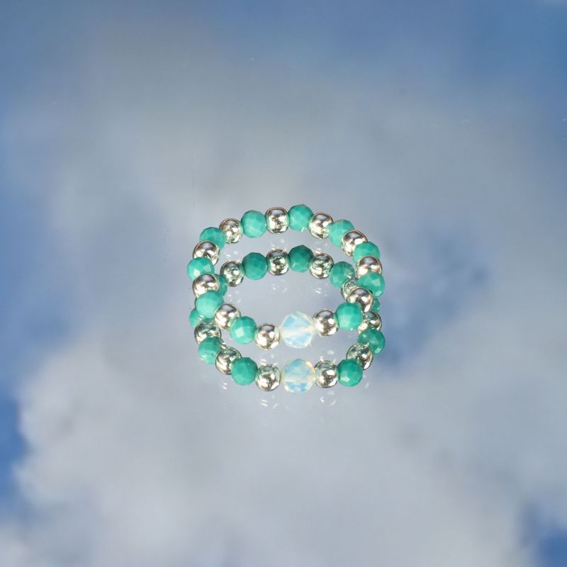 Ring Sets Nymph Spirit Gemstone - Endless Ocean