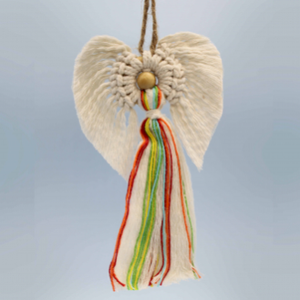 Hati-Hati Macrame Angel in Gift Box