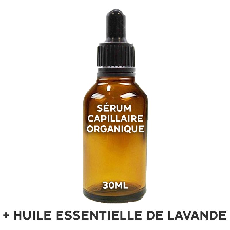 Organické Vlasové Sérum bez Etikety 30ml - Levandule