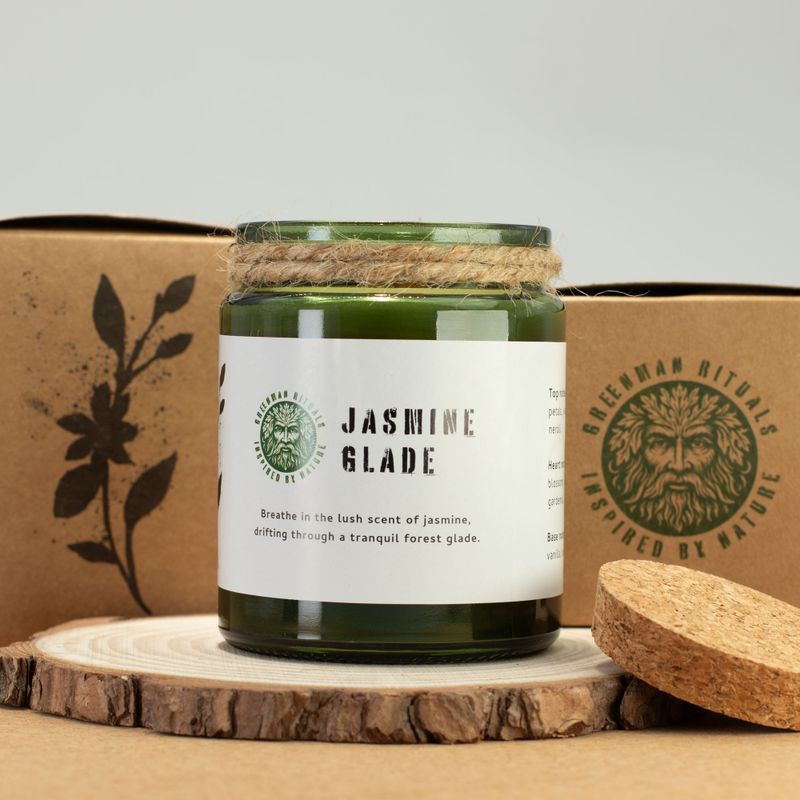 Woodwick Soy Candle - Jasmine Glade