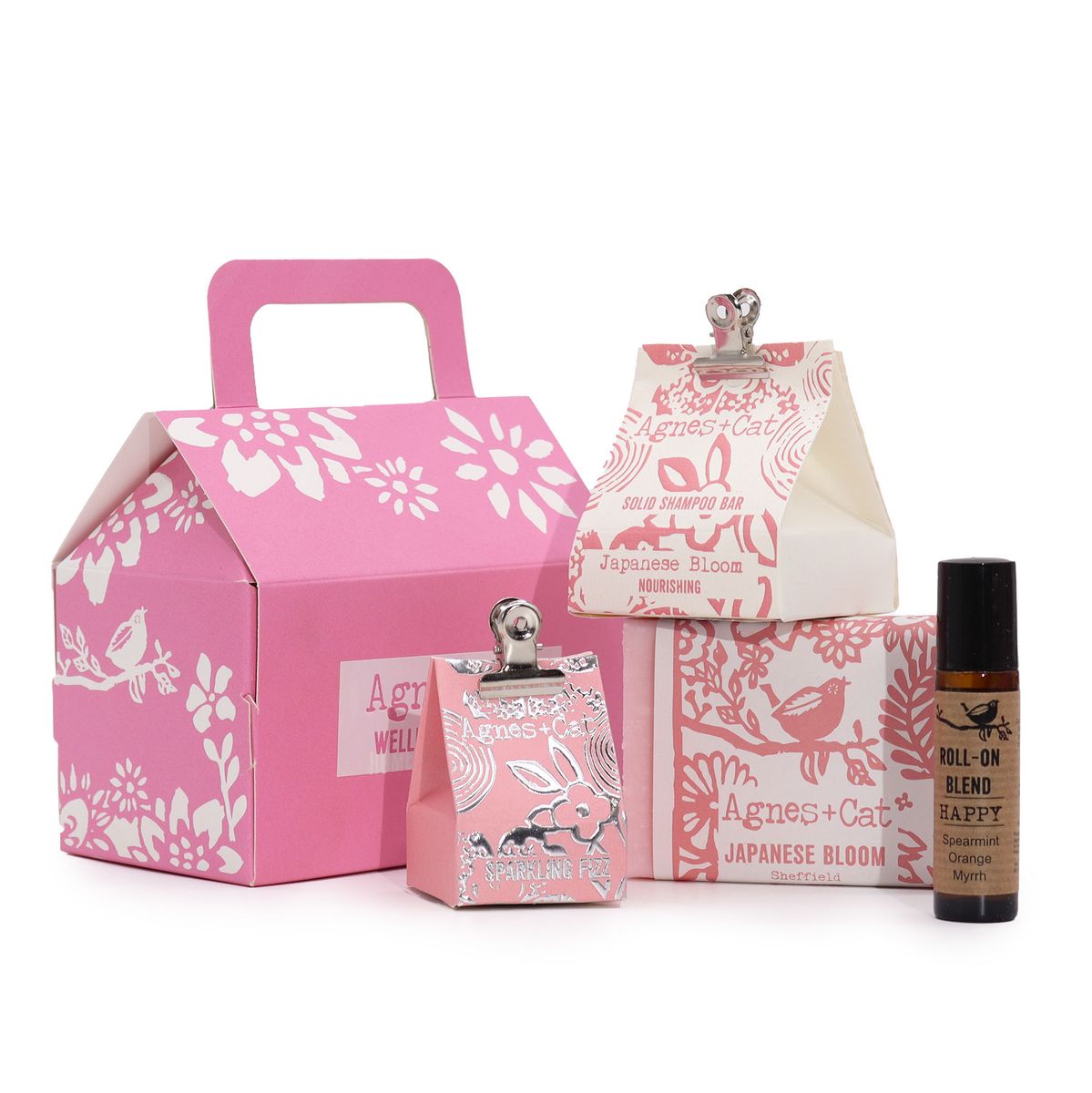 Conjunto de presente de bem-estar da Agnes & Cat - Bloom & Bliss