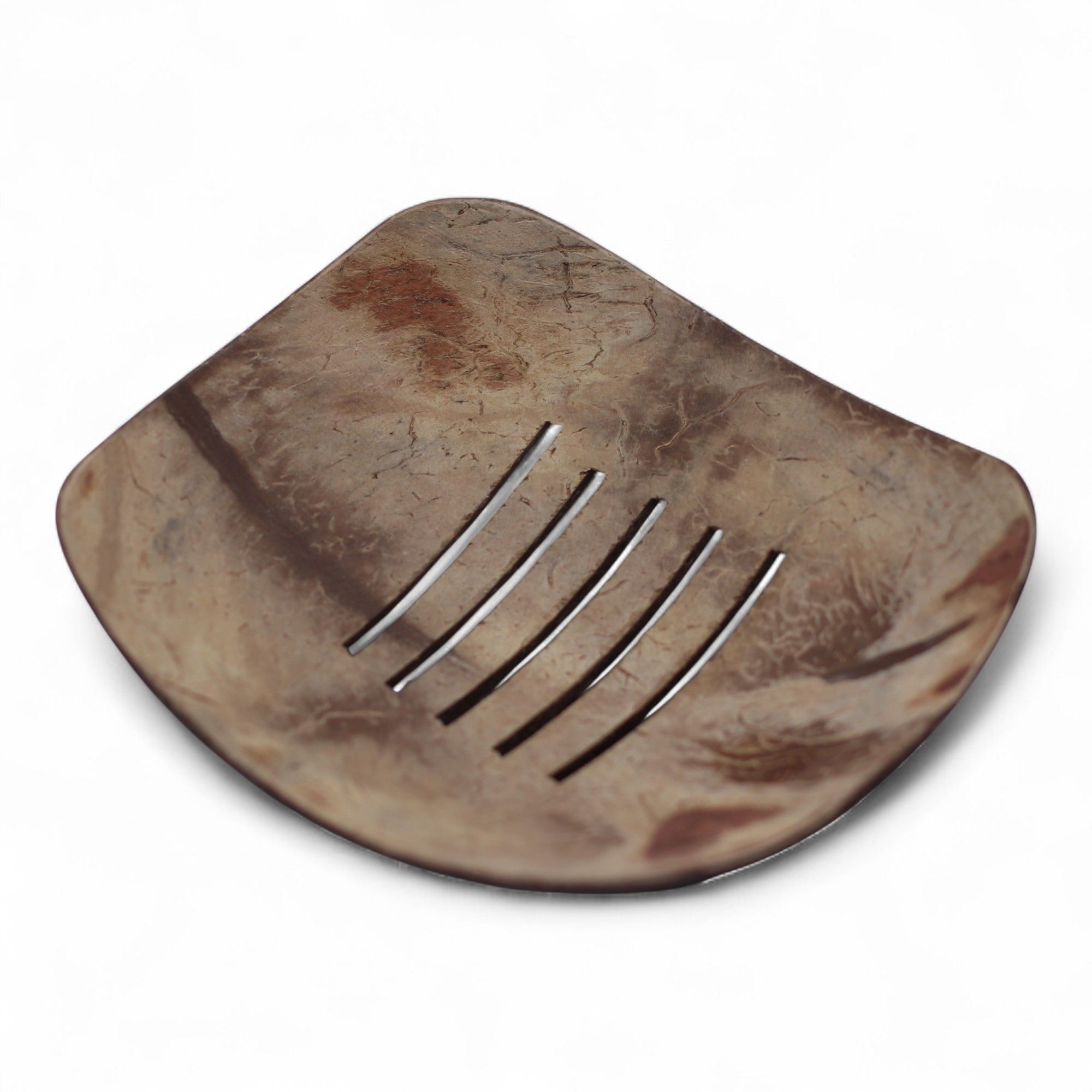 Naturligt Tvålfat av Kokosnöt - Avlång - 11cm