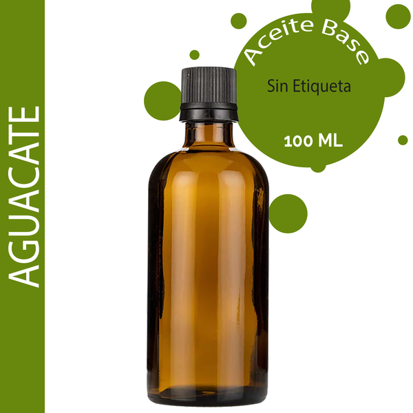 Óleo de Abacate - 100ml - Sem rótulo