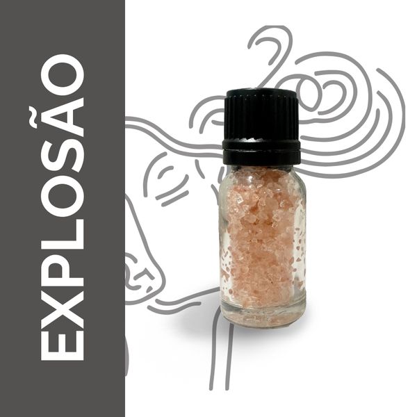 Sal Odorífero de Aromaterapia Sem Etiqueta - Explosão