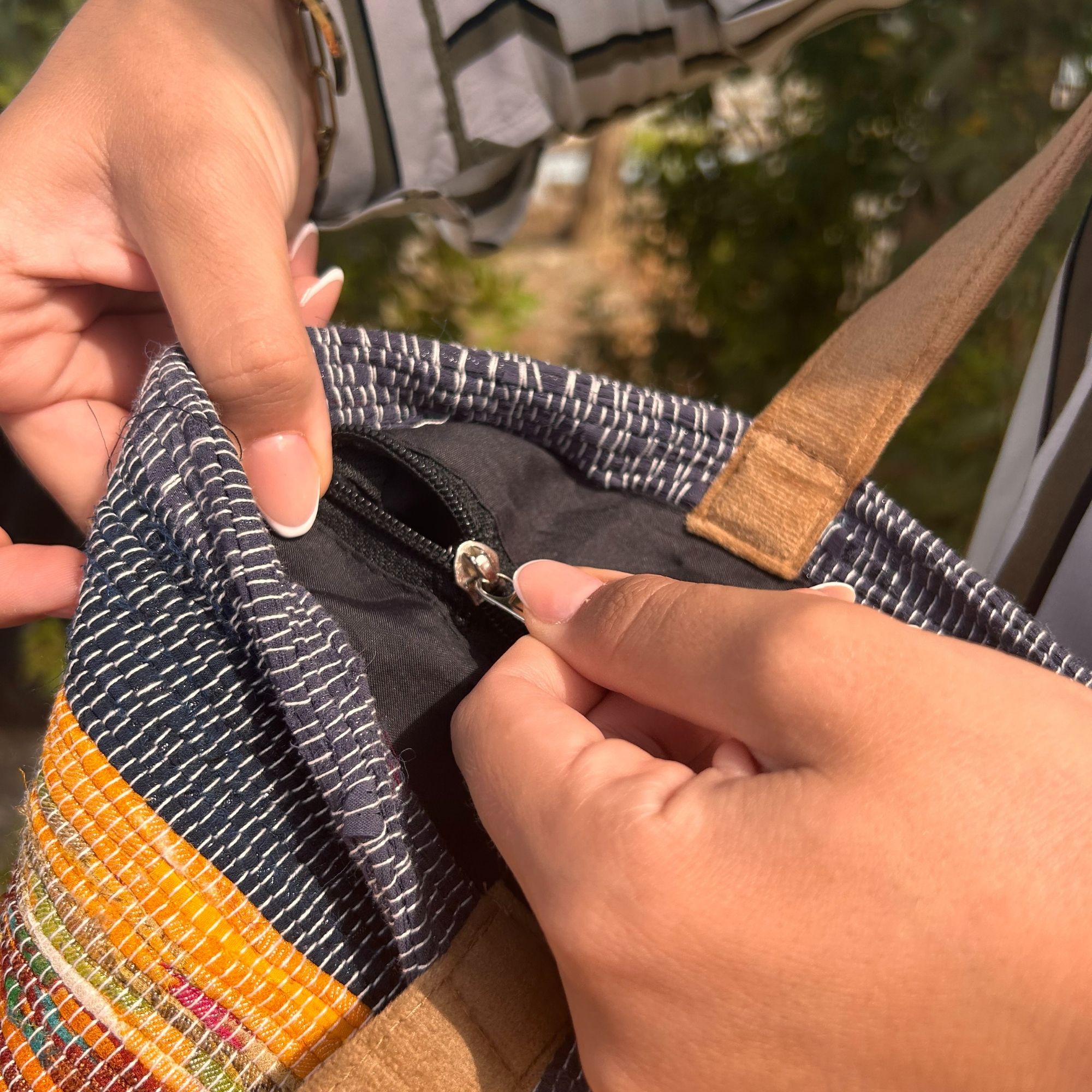 Recycled Big Rug Bag