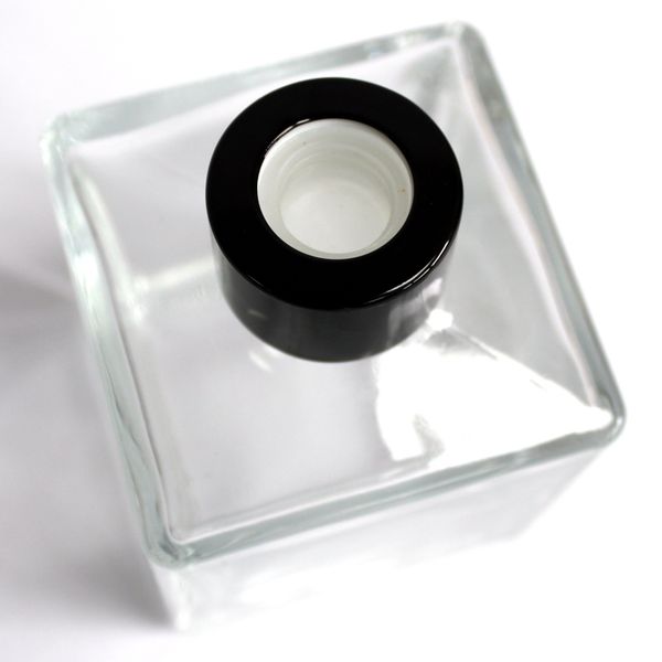 Flacon Carré et Couvercle Diffuseur - 200ml