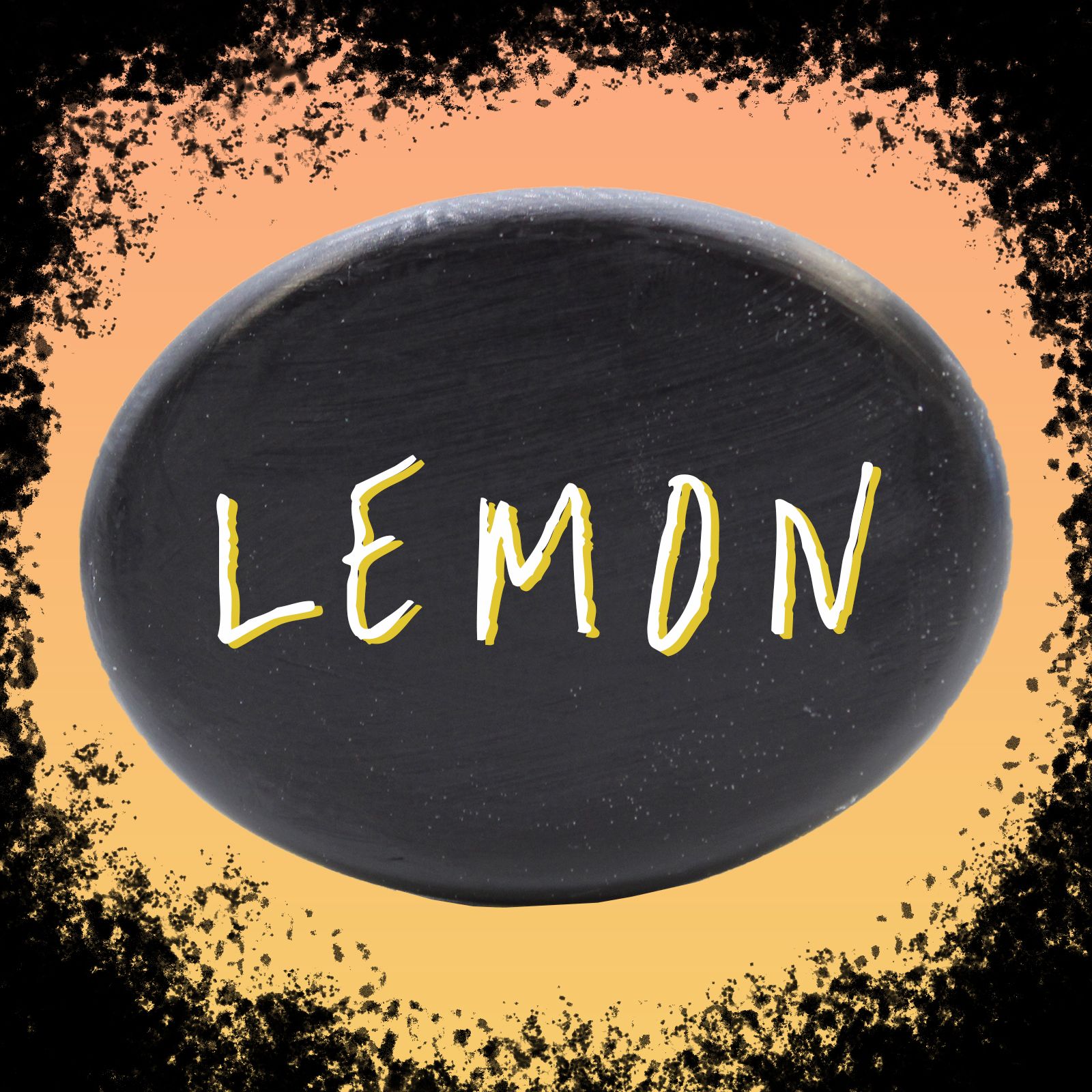 Sapun s Aktivnim Ugljenom 85g - Limun - Bez Etikete