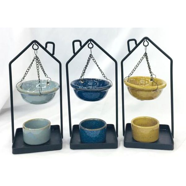 Hanging Oil Burner with House Shaped Stand