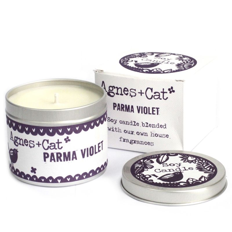 Parma Violet Soy Wax Tin Candle (200ml)