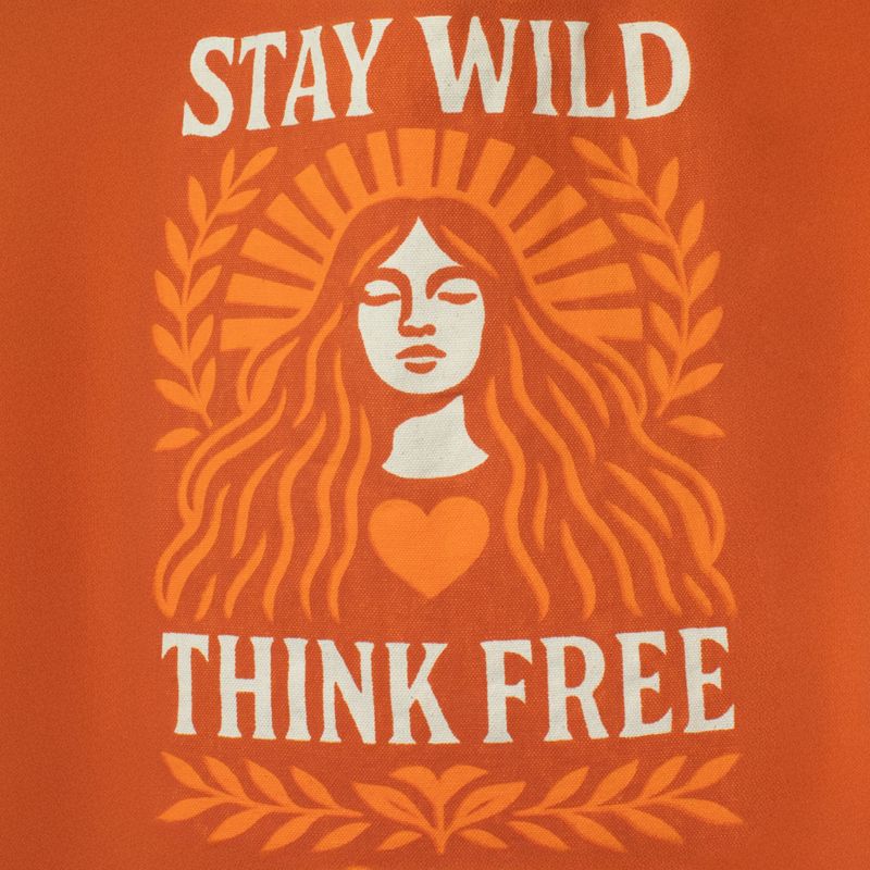 Iconic Toni Tote Bag - Stay Wild (41x31cm) - Natural 10oz
