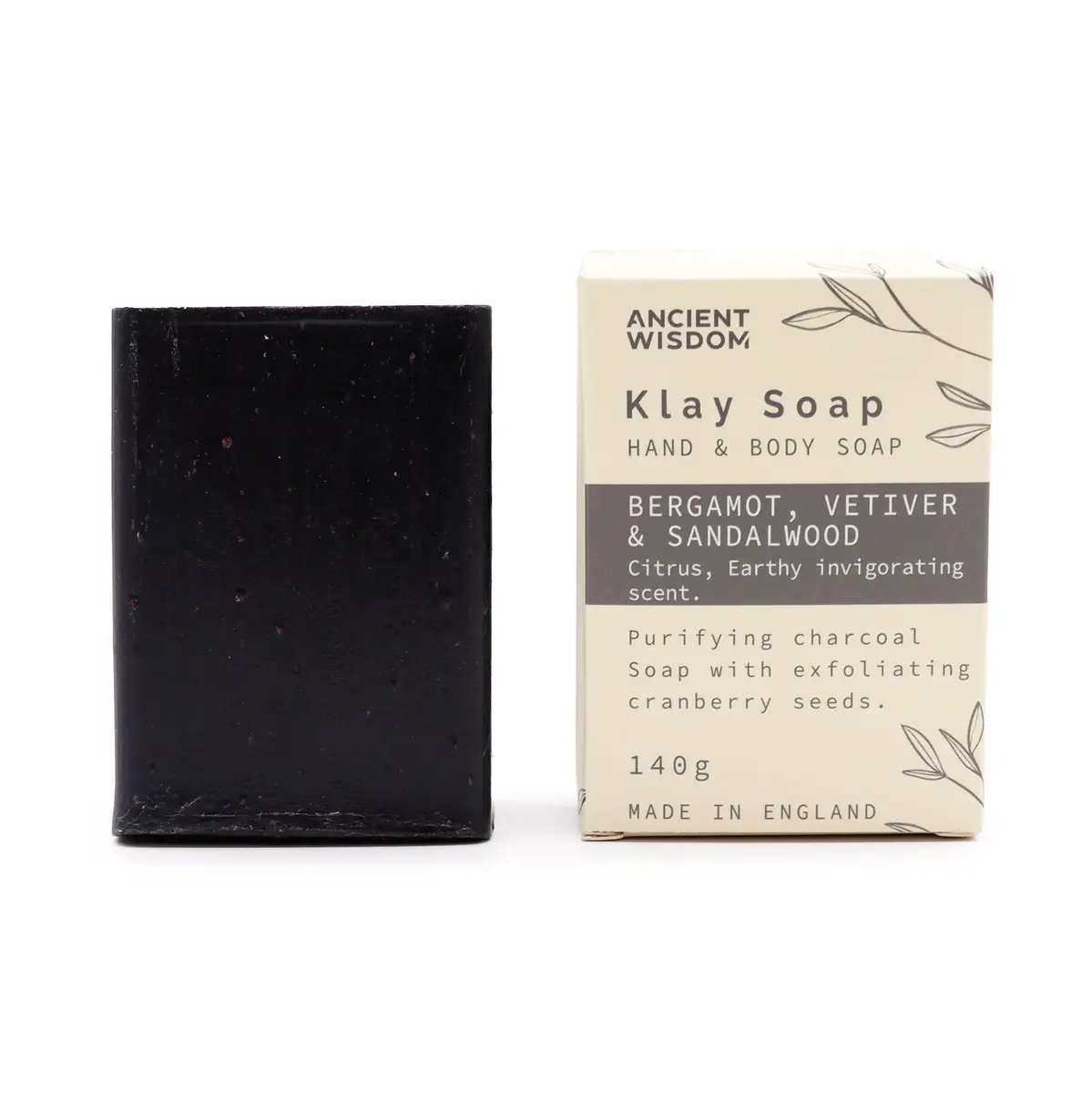 Klay Soap - Bergamot & Sandalwood — Soap · GlowDuty apothecary