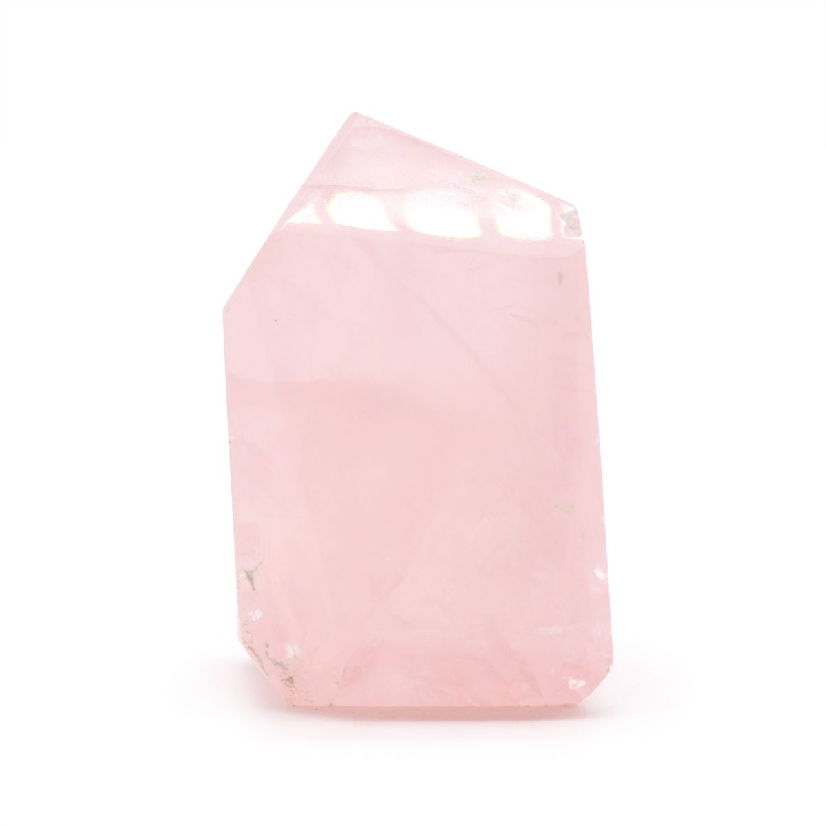 Pontas de gemas de aproximadamente 6 cm (0,5 kg) - Quartzo rosa indiano (aproximadamente 8 peças)