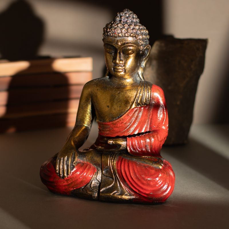 Red & Gold Buddha - Large