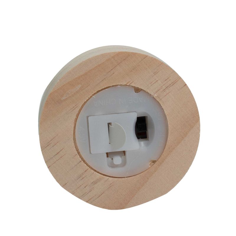 Флорално сияние градински купол - 5 червени рози - LED батерия