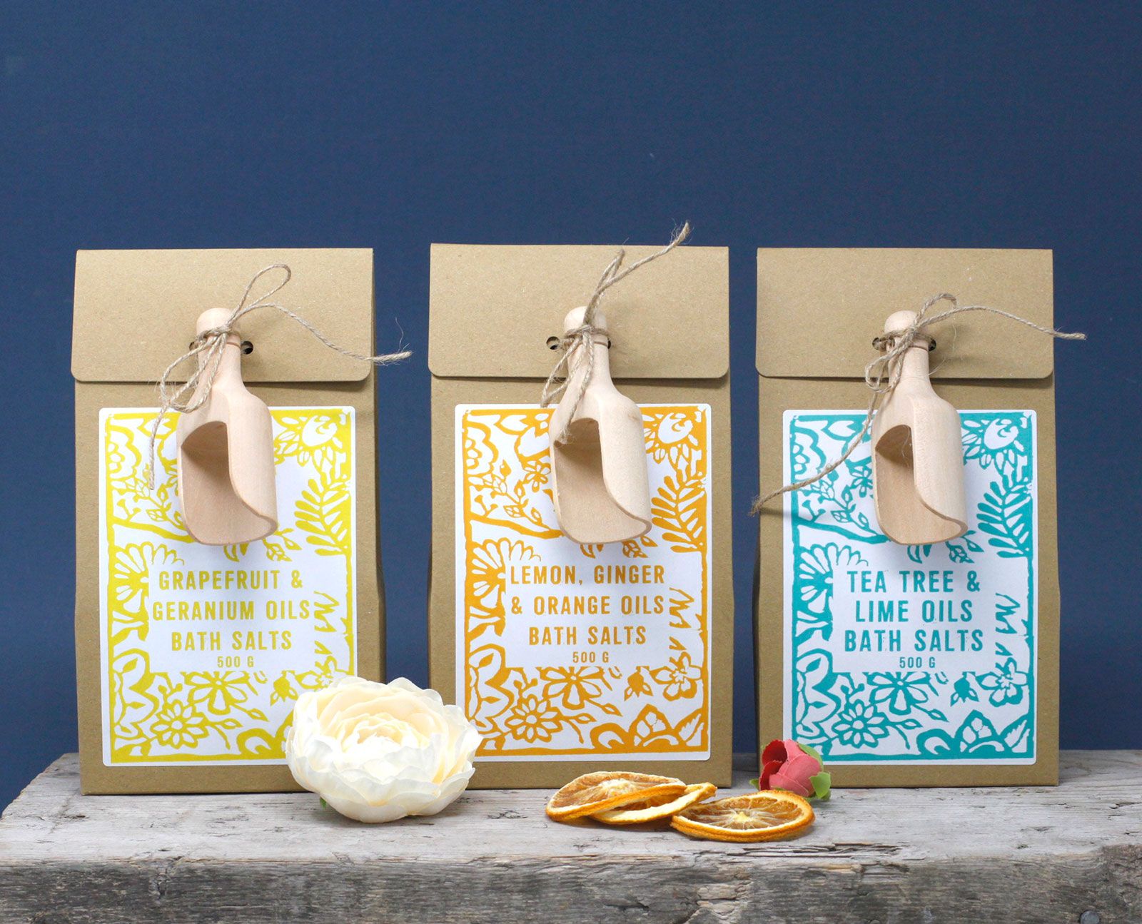 Sol za Kupanje Grejp i Geranijum 500 g