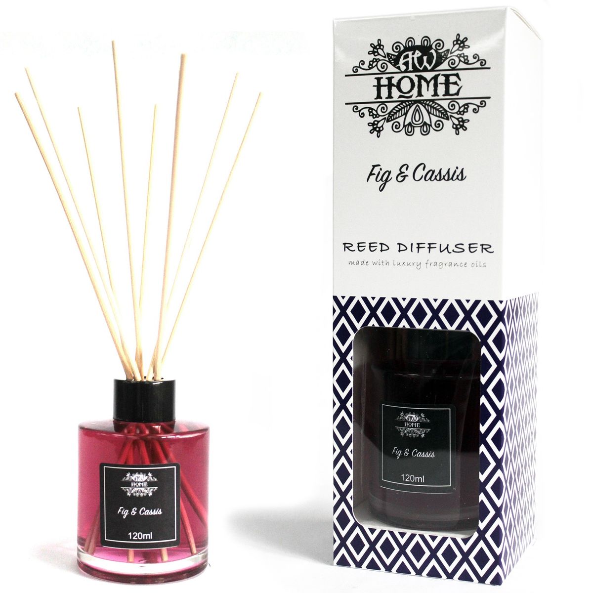 Difusor aromático 120 ml - figo e groselha preta