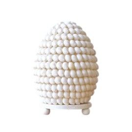 Boho Lampa od Morskih Školjki - Ovalna Buting Školjka - 15cm