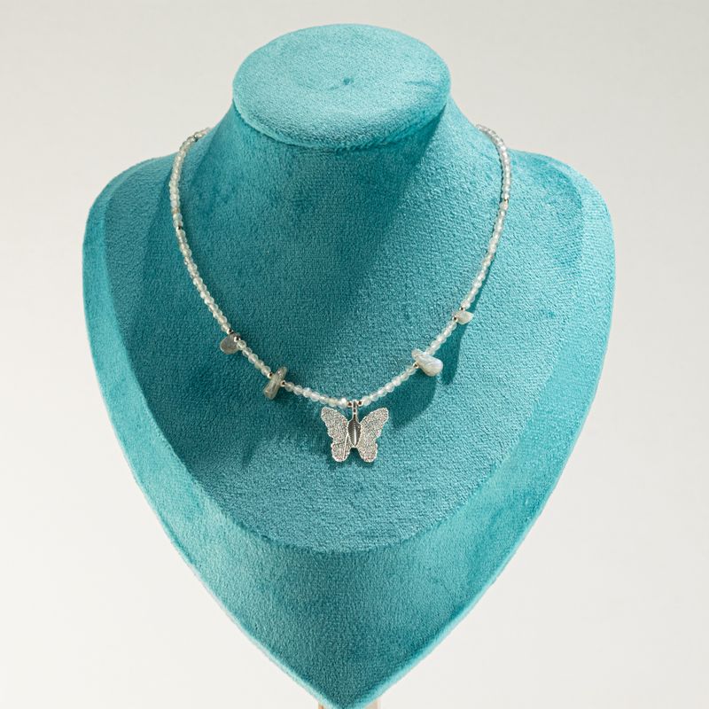 Nymph Spirit Gemstone Necklace Set - Northern Lights