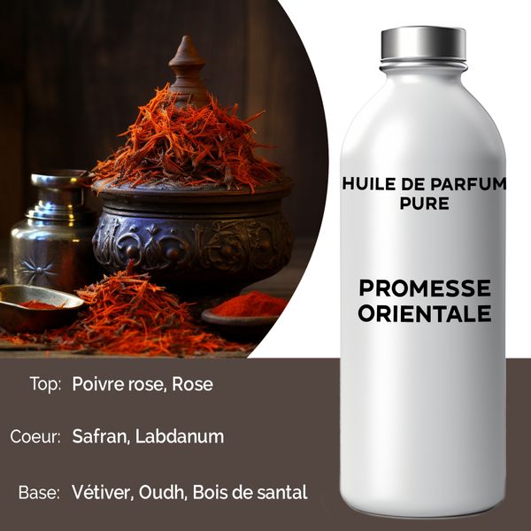 Huile de Parfum Pure - Promesse orientale - 500ml