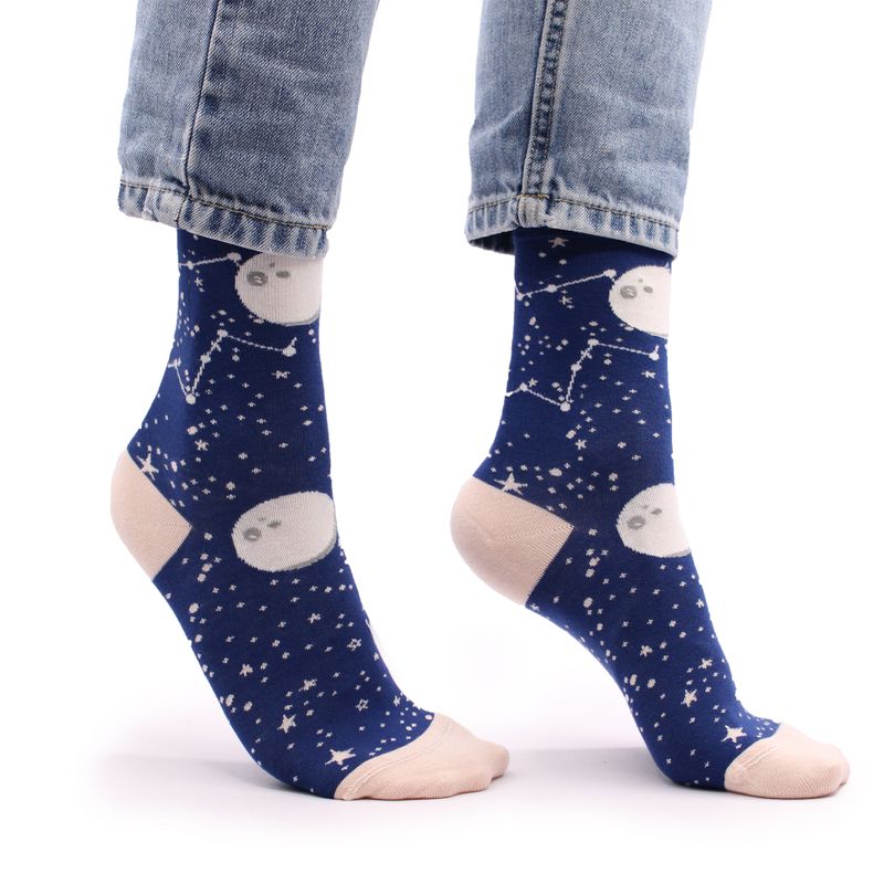 Hop Hare Bamboo Socks (36-41) - Moon Walk